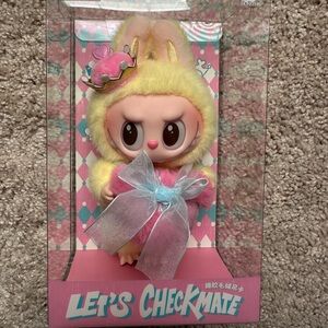 The Monsters Let’s Checkmate Labubu Vinyl Plush Hanging Card